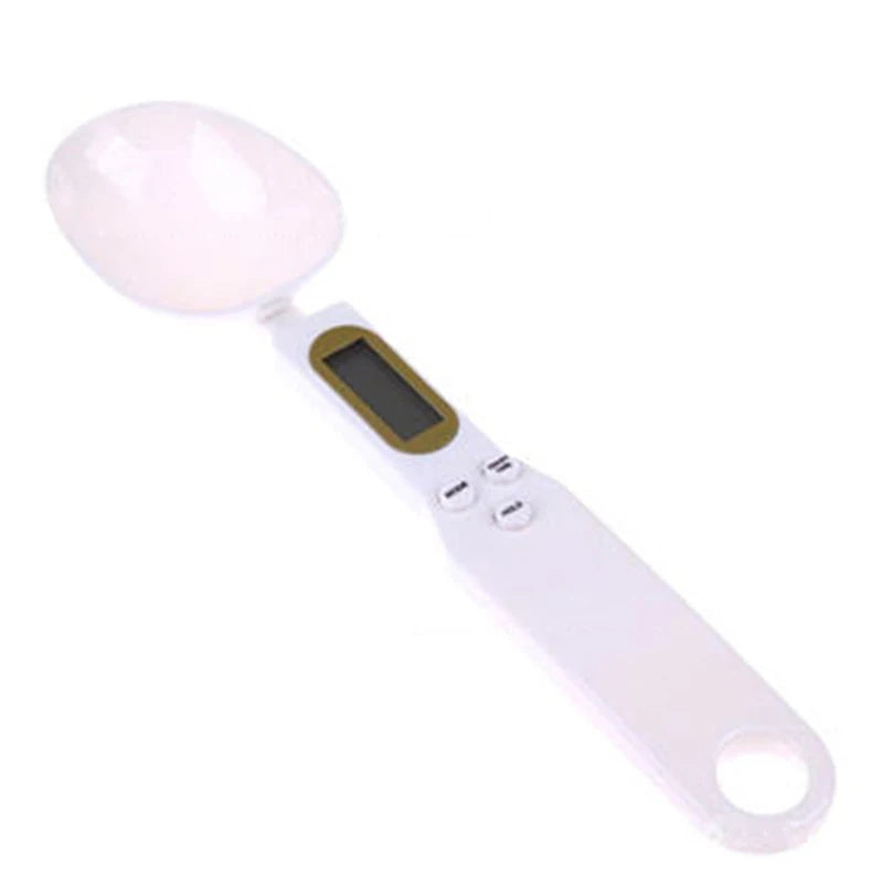 500g/0.1g LCD Digital Kitchen Measuring Spoon Eco-Friendly Plastic Baking Scale Mini Weighing Spoon for Cooking & Baking
