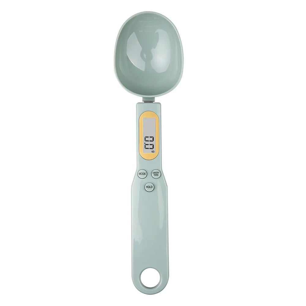 500g/0.1g LCD Digital Kitchen Measuring Spoon Eco-Friendly Plastic Baking Scale Mini Weighing Spoon for Cooking & Baking