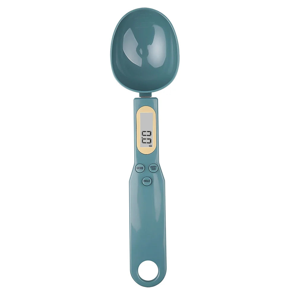 500g/0.1g LCD Digital Kitchen Measuring Spoon Eco-Friendly Plastic Baking Scale Mini Weighing Spoon for Cooking & Baking