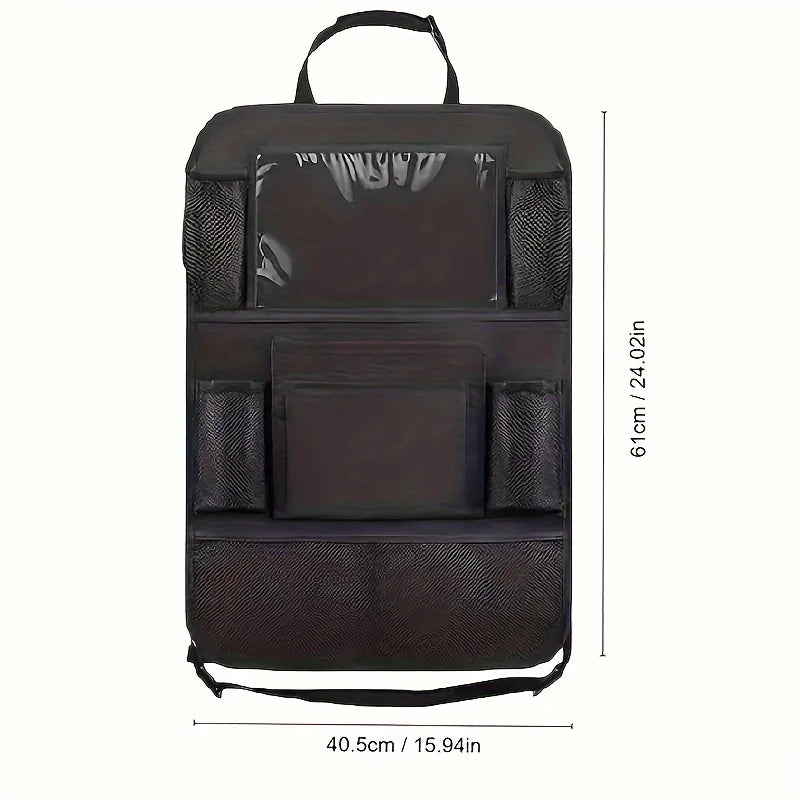 Multi-Functional Car Seat Back Pocket Storage Bag - Durable Trunk Box Bag for Organizing And Stowing