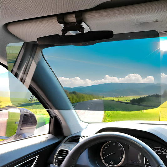 Adjustable Universal Car Sun Visor Anti-Glare Foldable for Cars Trucks SUVs Minivans Driving Safety Enhancer