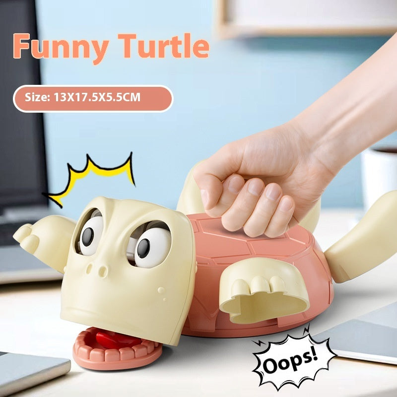 Funny Turtle Coaster Press Desktop Decoration.
