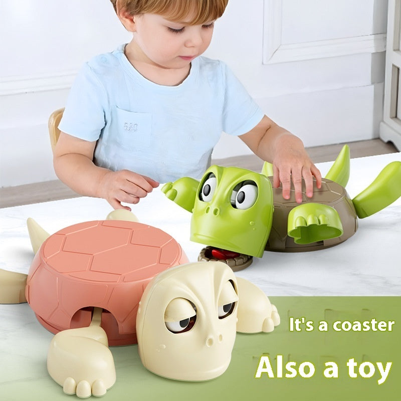 Funny Turtle Coaster Press Desktop Decoration.